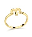 Aries  Zodiac Silver Ring NSR-431